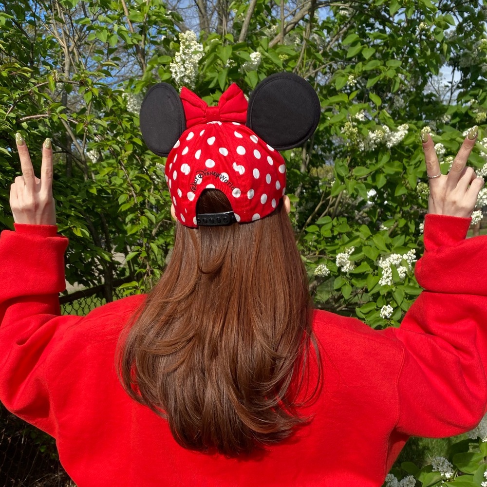 Disneyworld Minnie ears hat!